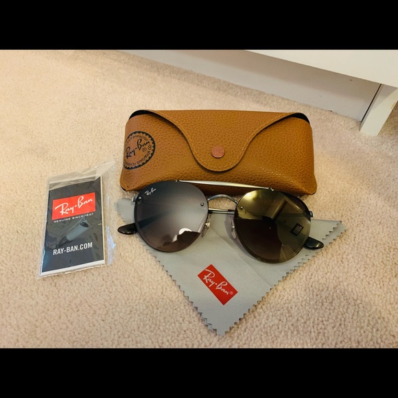 Rayban gradient brown sunglasses - Picture 2 of 14